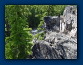 Still some snow
below the viewpoint