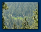 View from trailhead
and beginning of hike