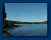 Skywriting over Olallie Lake