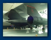 SR-71 Blackbird
tail section