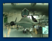 SR-71 Blackbird
viewed from the front