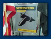 Express Entry sign