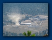 Dust getting kicked up at
Gravel/Landfill site